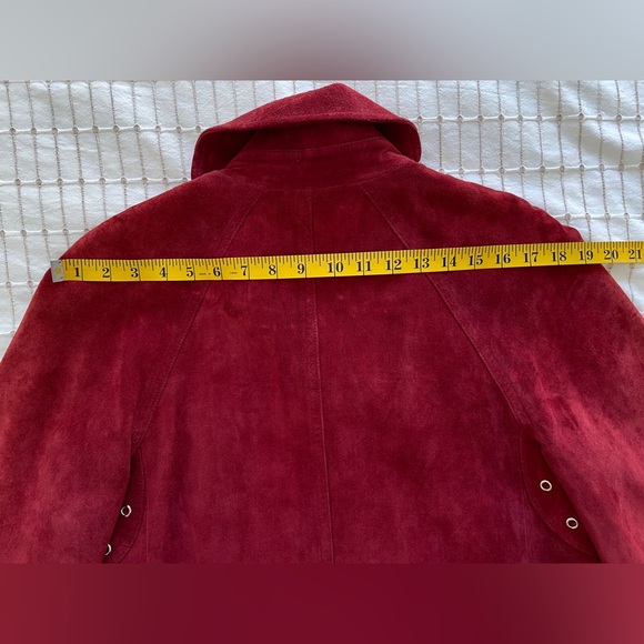Red Suede Jacket - Picture 12 of 14